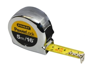 Stanley 033553 Micro Powerlock Tape, 5m / 16ft